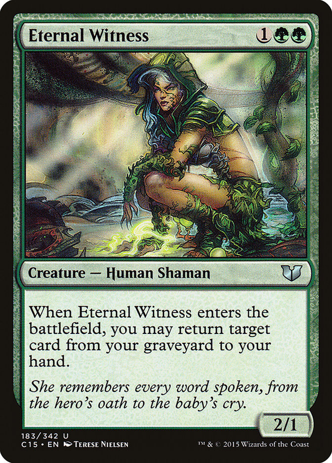 Eternal Witness [Commander 2015] | Game Master's Emporium (The New GME)