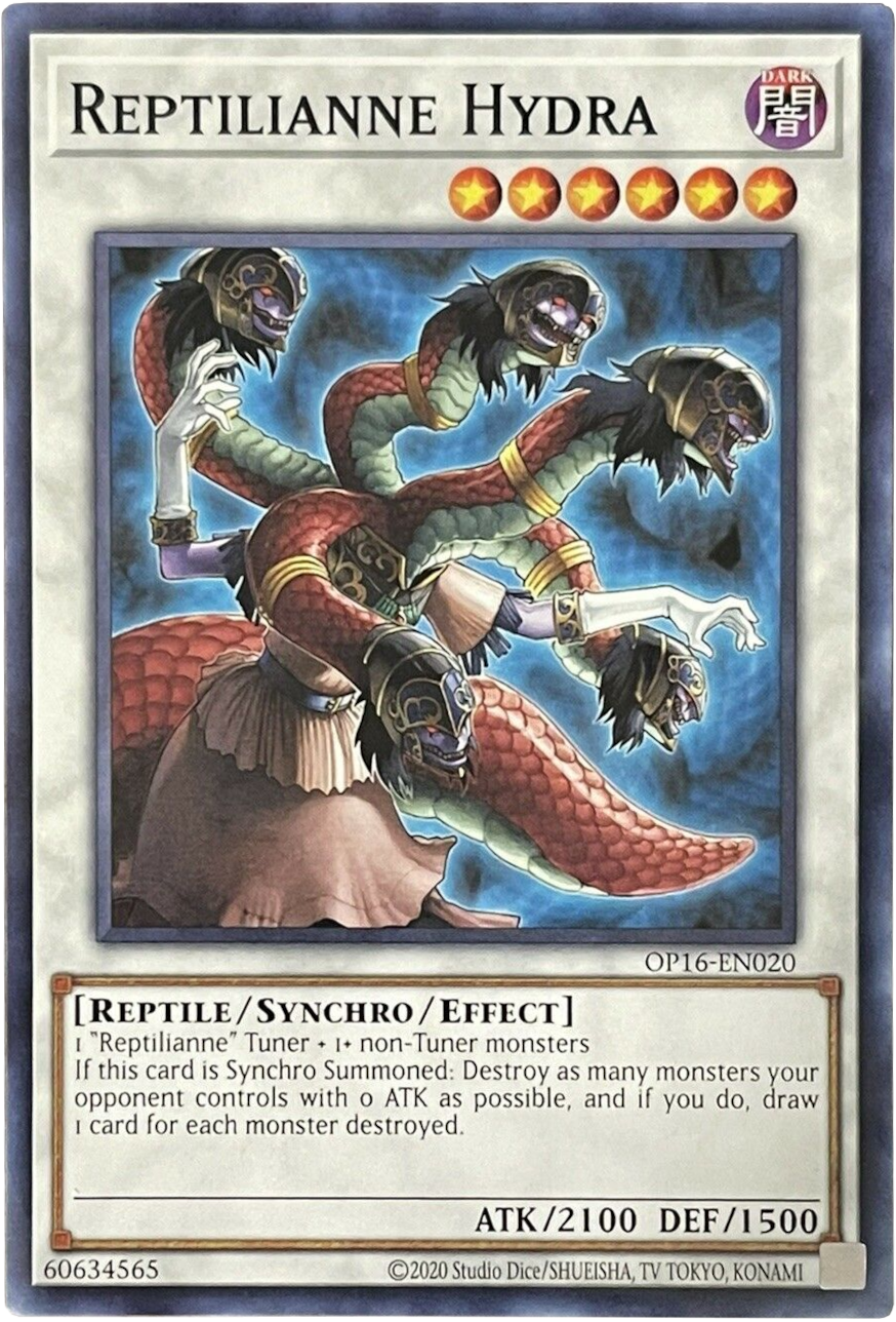 Reptilianne Hydra [OP16-EN020] Common | Game Master's Emporium (The New GME)