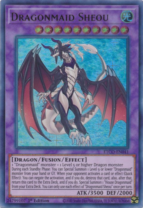 Dragonmaid Sheou [ETCO-EN041] Ultra Rare | Game Master's Emporium (The New GME)