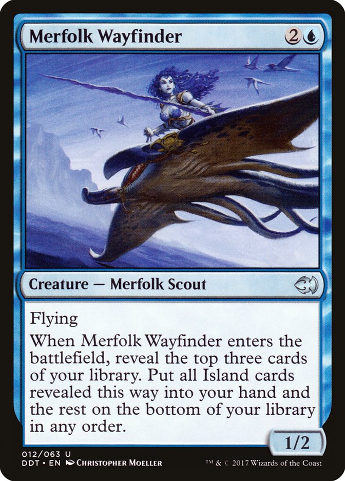 Merfolk Wayfinder [Duel Decks: Merfolk vs. Goblins] | Game Master's Emporium (The New GME)