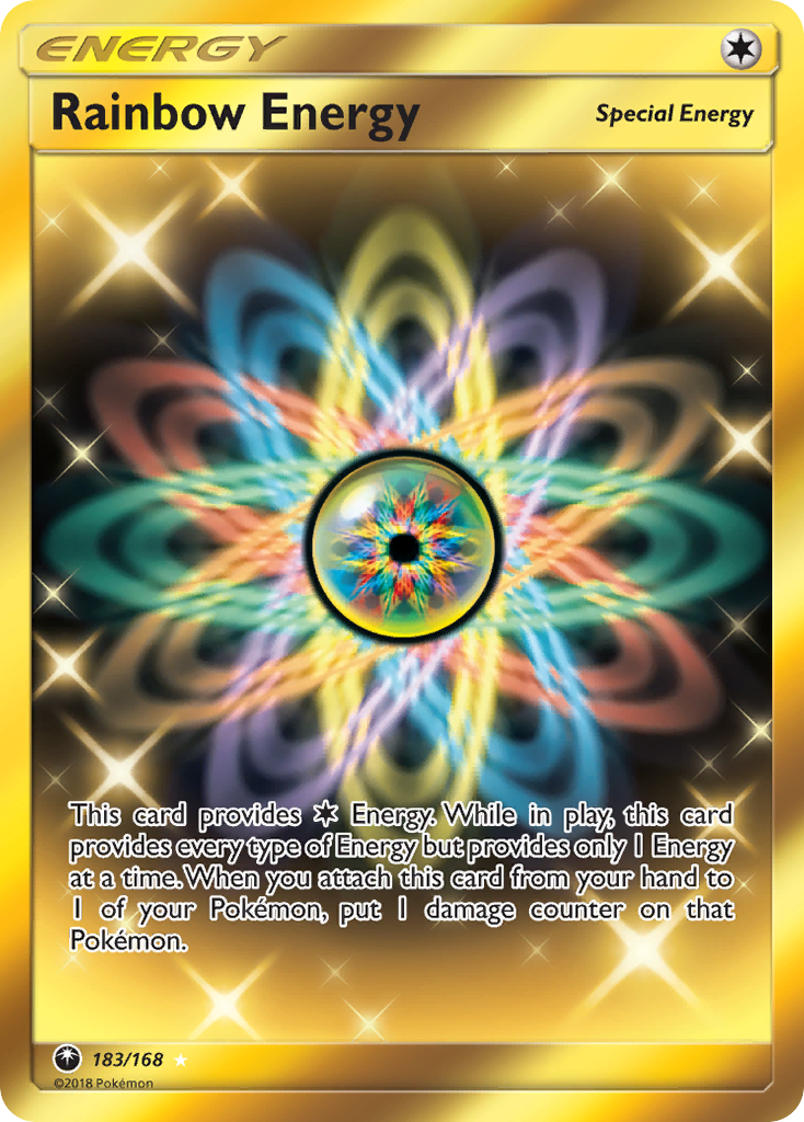 Rainbow Energy (183/168) [Sun & Moon: Celestial Storm] | Game Master's Emporium (The New GME)