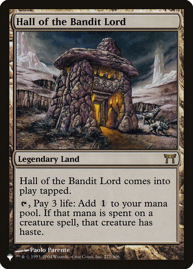Hall of the Bandit Lord [The List] | Game Master's Emporium (The New GME)