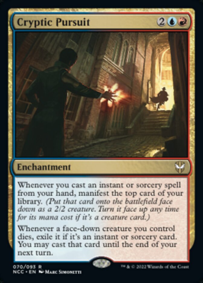 Cryptic Pursuit [Streets of New Capenna Commander] | Game Master's Emporium (The New GME)