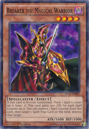 Breaker the Magical Warrior [BP03-EN005] Shatterfoil Rare | Game Master's Emporium (The New GME)