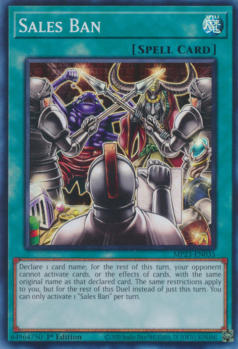 Sales Ban [MP23-EN035] Super Rare | Game Master's Emporium (The New GME)