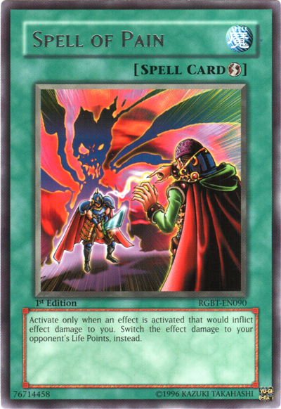 Spell of Pain [RGBT-EN090] Rare | Game Master's Emporium (The New GME)