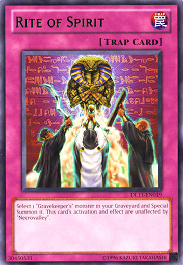 Rite of Spirit (Green) [DL11-EN019] Rare | Game Master's Emporium (The New GME)