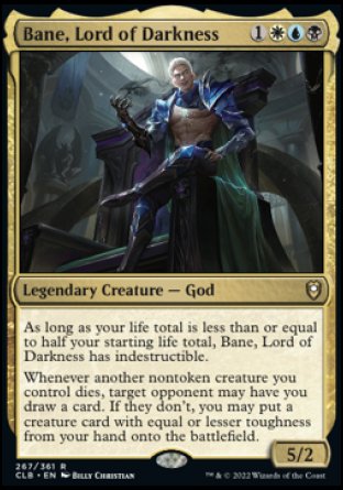 Bane, Lord of Darkness [Commander Legends: Battle for Baldur's Gate] | Game Master's Emporium (The New GME)
