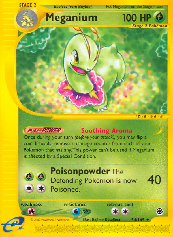 Meganium (54/165) [Expedition: Base Set] | Game Master's Emporium (The New GME)