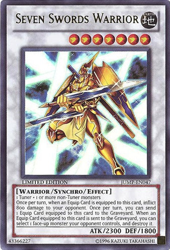 Seven Swords Warrior [JUMP-EN047] Ultra Rare | Game Master's Emporium (The New GME)