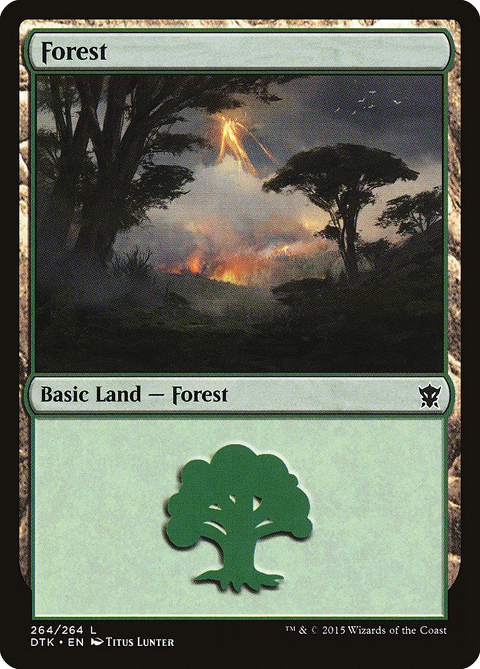 Forest (264) [Dragons of Tarkir] | Game Master's Emporium (The New GME)