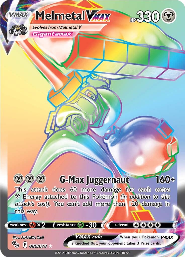 Melmetal VMAX (080/078) [Pokémon GO] | Game Master's Emporium (The New GME)