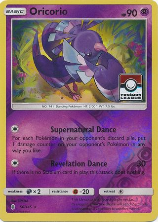 Oricorio (56/145) (League Promo) [Sun & Moon: Guardians Rising] | Game Master's Emporium (The New GME)