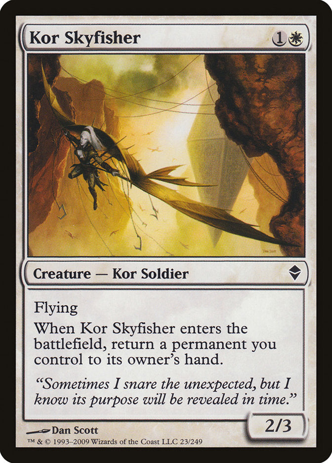 Kor Skyfisher [Zendikar] | Game Master's Emporium (The New GME)