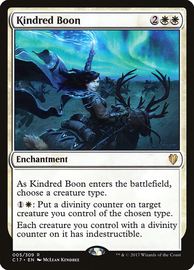 Kindred Boon [Commander 2017] | Game Master's Emporium (The New GME)