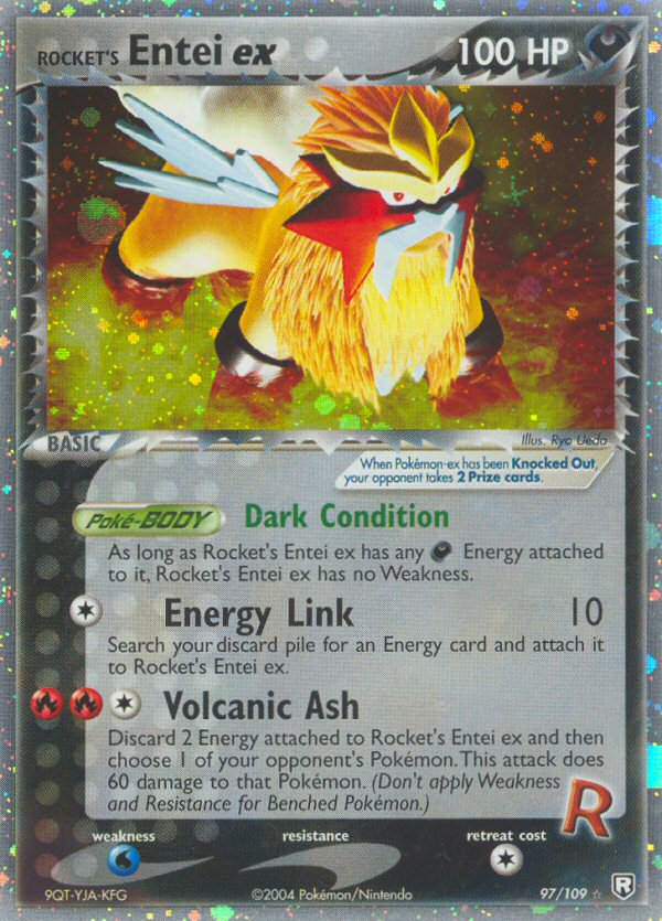 Rocket's Entei ex (97/109) [EX: Team Rocket Returns] | Game Master's Emporium (The New GME)