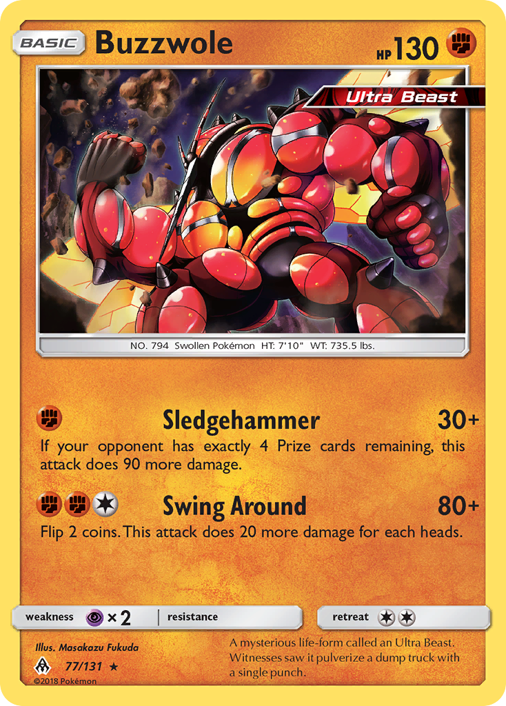 Buzzwole (77/131) [Sun & Moon: Forbidden Light] | Game Master's Emporium (The New GME)