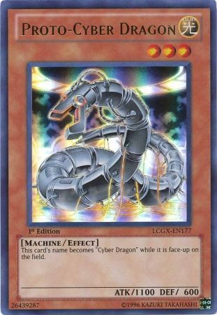 Proto-Cyber Dragon [LCGX-EN177] Ultra Rare | Game Master's Emporium (The New GME)