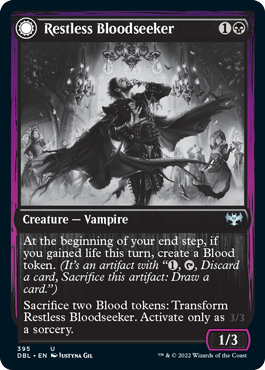 Restless Bloodseeker // Bloodsoaked Reveler [Innistrad: Double Feature] | Game Master's Emporium (The New GME)