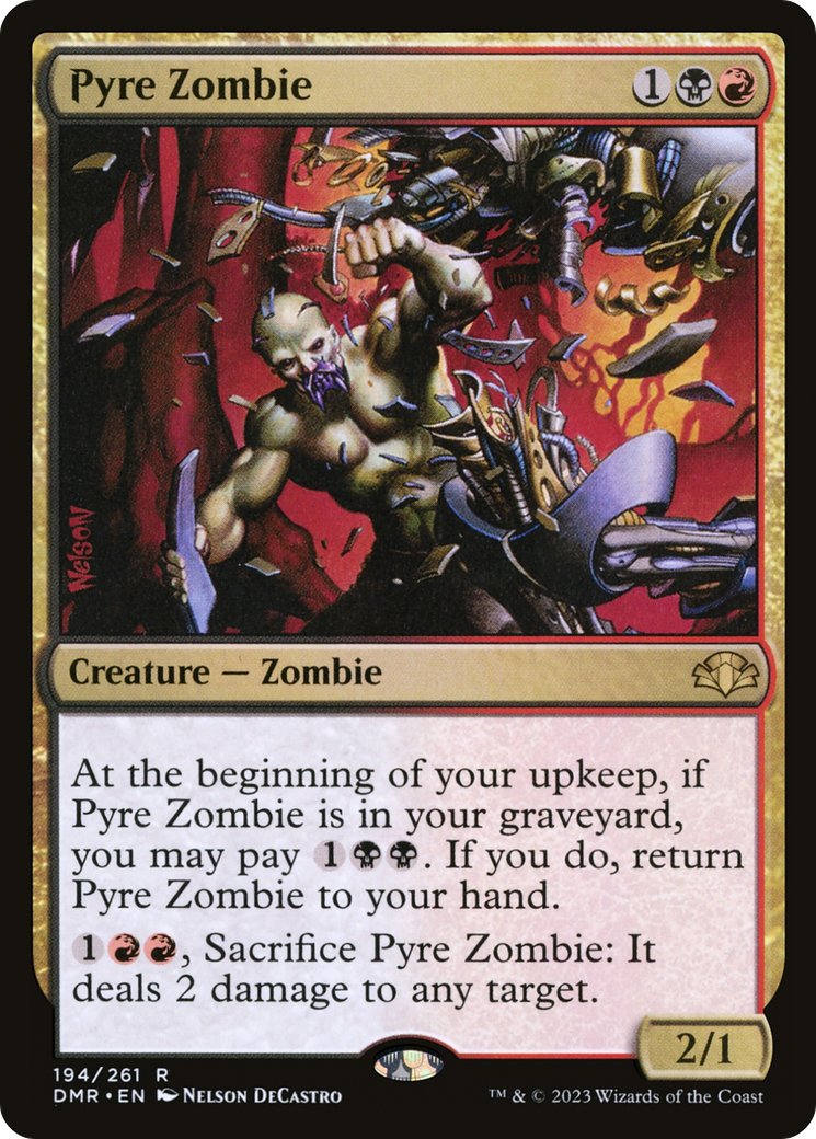 Pyre Zombie [Dominaria Remastered] | Game Master's Emporium (The New GME)