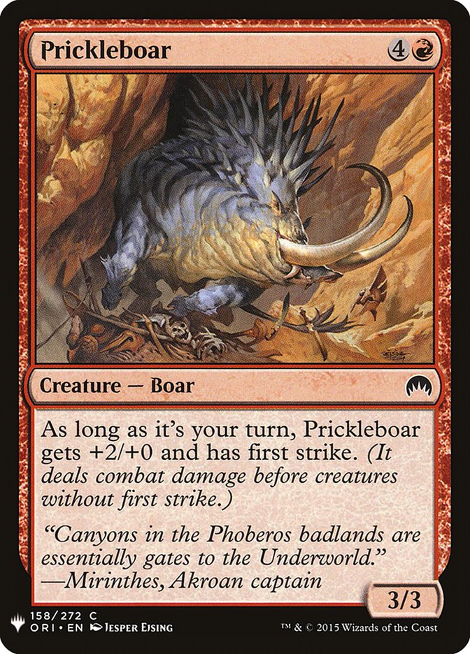 Prickleboar [Mystery Booster] | Game Master's Emporium (The New GME)