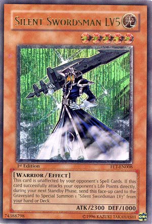 Silent Swordsman LV5 [FET-EN008] Ultimate Rare | Game Master's Emporium (The New GME)