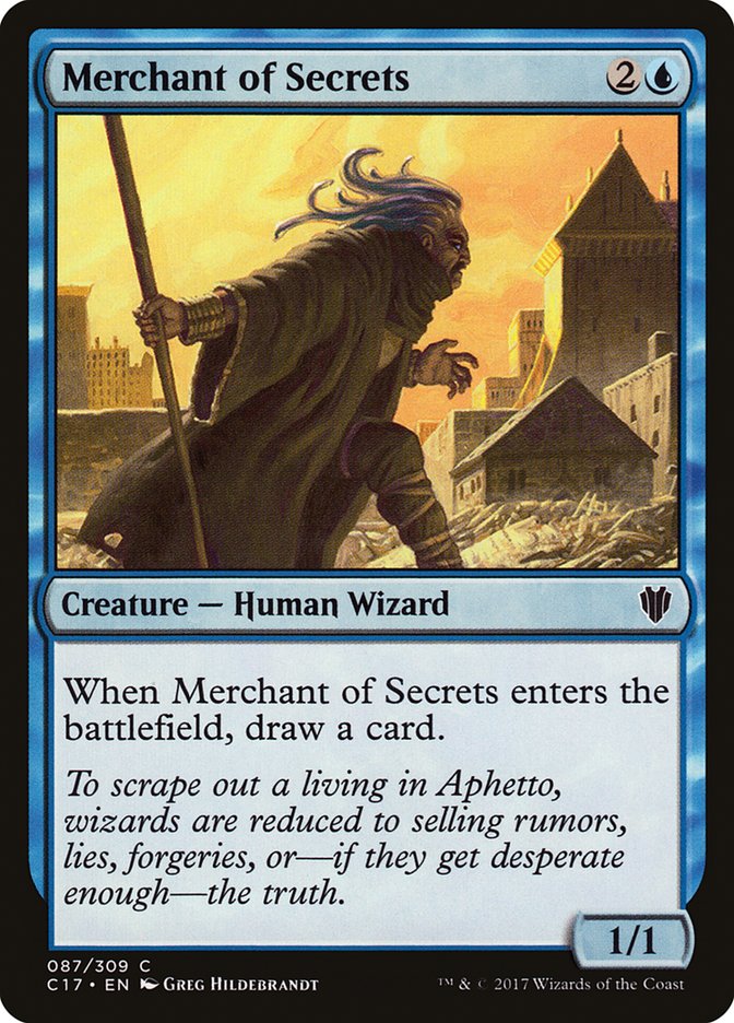 Merchant of Secrets [Commander 2017] | Game Master's Emporium (The New GME)