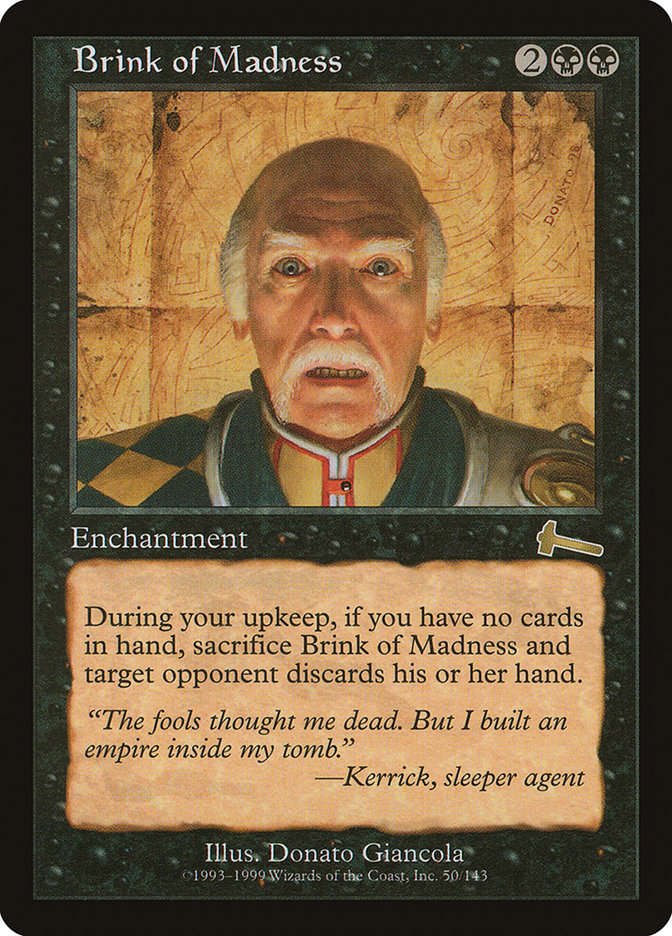 Brink of Madness [Urza's Legacy] | Game Master's Emporium (The New GME)