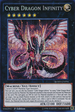 Cyber Dragon Infinity [BOSH-EN094] Secret Rare | Game Master's Emporium (The New GME)