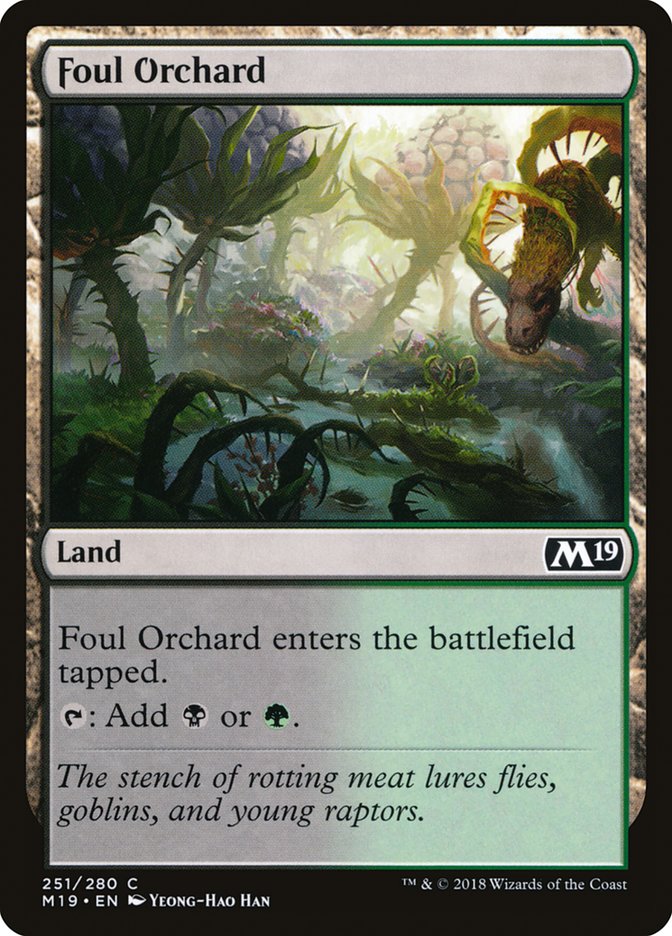 Foul Orchard [Core Set 2019] | Game Master's Emporium (The New GME)
