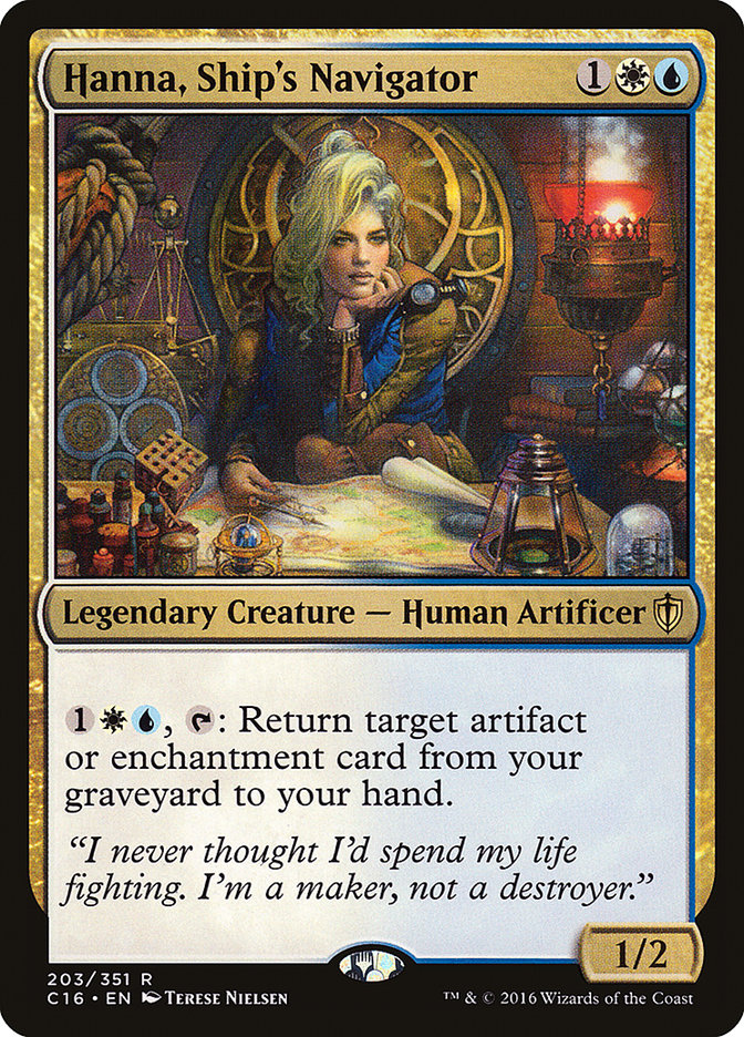 Hanna, Ship's Navigator [Commander 2016] | Game Master's Emporium (The New GME)