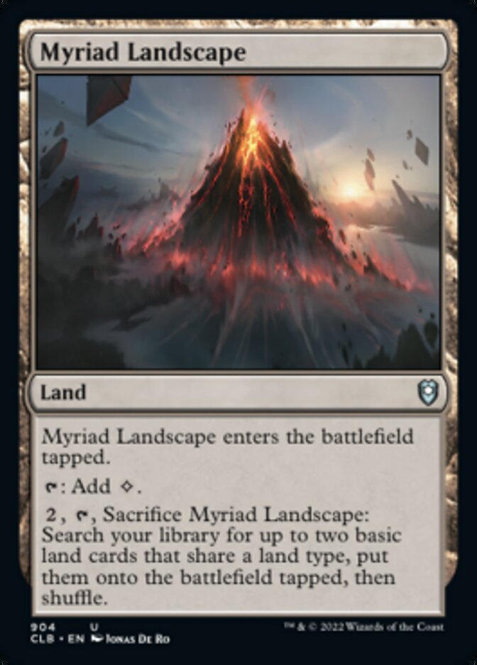 Myriad Landscape [Commander Legends: Battle for Baldur's Gate] | Game Master's Emporium (The New GME)