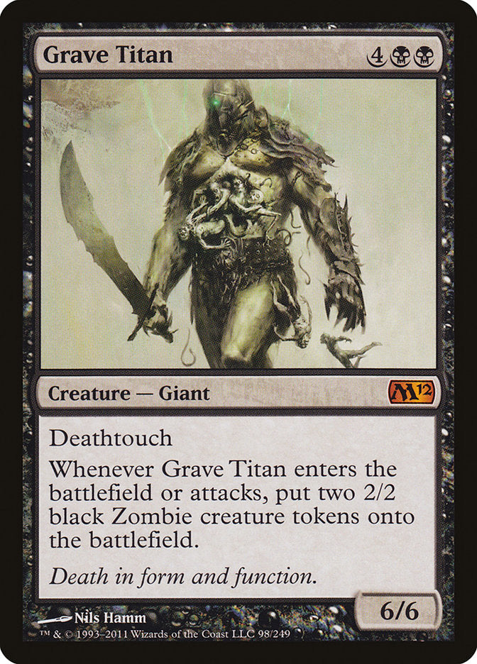 Grave Titan [Magic 2012] | Game Master's Emporium (The New GME)