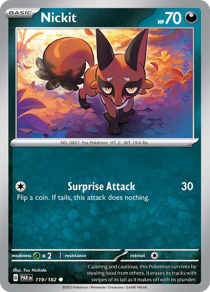 Nickit (119/182) [Scarlet & Violet: Paradox Rift] | Game Master's Emporium (The New GME)