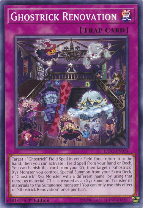 Ghostrick Renovation [EXFO-EN074] Common | Game Master's Emporium (The New GME)