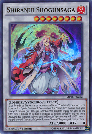 Shiranui Shogunsaga [MP16-EN212] Ultra Rare | Game Master's Emporium (The New GME)