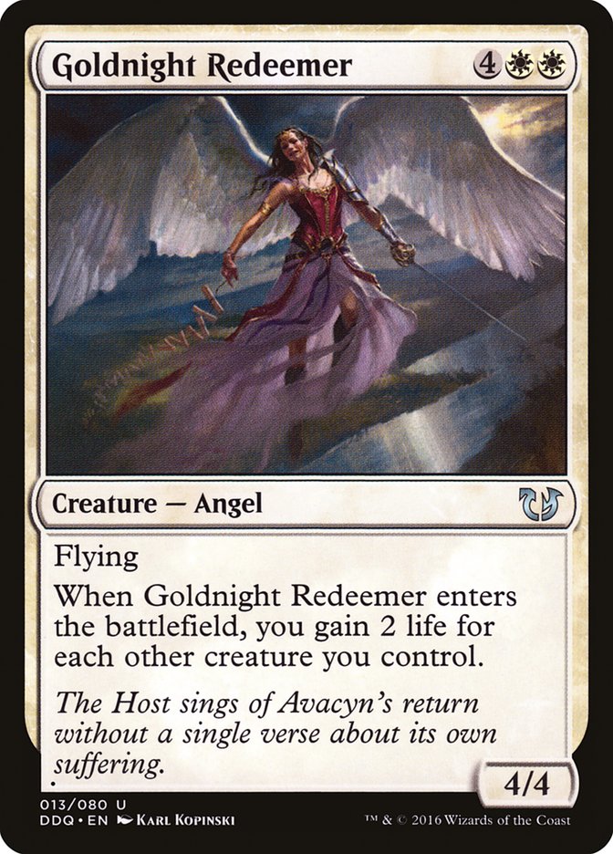 Goldnight Redeemer [Duel Decks: Blessed vs. Cursed] | Game Master's Emporium (The New GME)