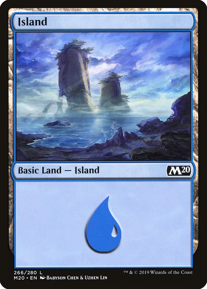 Island (266) [Core Set 2020] | Game Master's Emporium (The New GME)