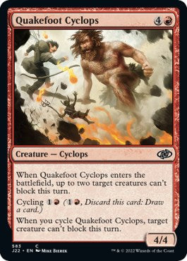 Quakefoot Cyclops [Jumpstart 2022] | Game Master's Emporium (The New GME)