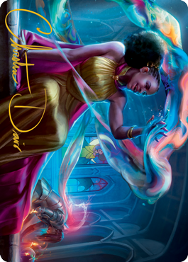 Radiant Epicure Art Card (Gold-Stamped Signature) [Modern Horizons 2 Art Series] | Game Master's Emporium (The New GME)