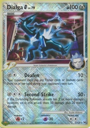 Dialga G (7/127) (League Promo) [Platinum: Base Set] | Game Master's Emporium (The New GME)