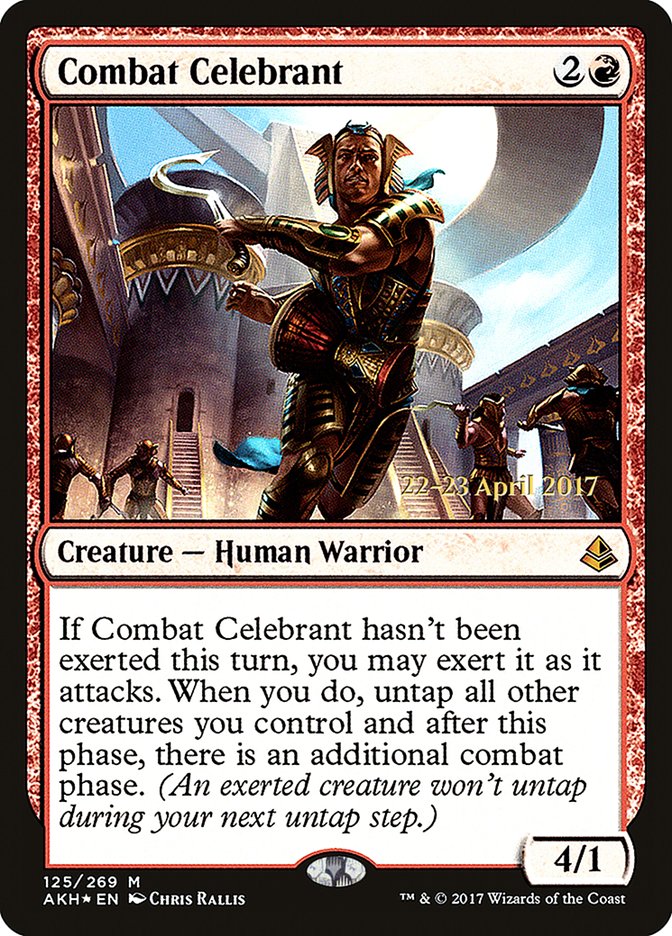 Combat Celebrant [Amonkhet Prerelease Promos] | Game Master's Emporium (The New GME)