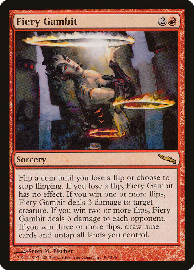 Fiery Gambit [Mirrodin] | Game Master's Emporium (The New GME)