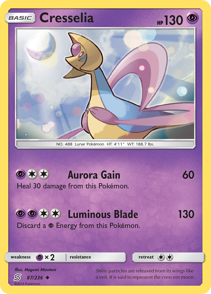 Cresselia (87/236) [Sun & Moon: Unified Minds] | Game Master's Emporium (The New GME)