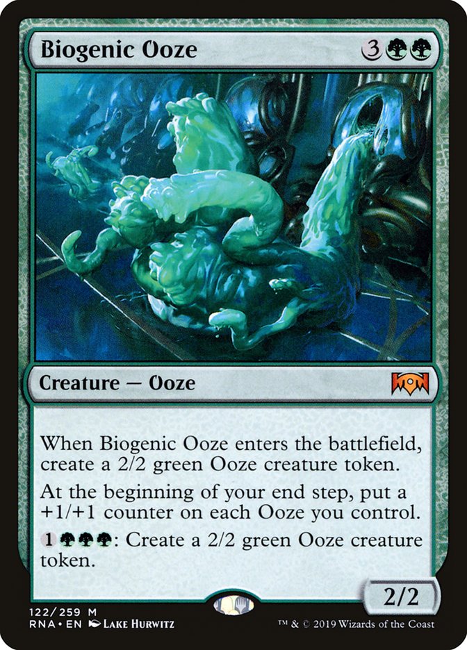 Biogenic Ooze [Ravnica Allegiance] | Game Master's Emporium (The New GME)