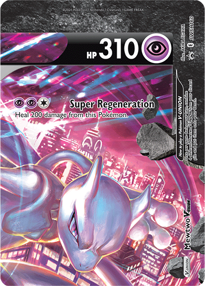 Mewtwo V-Union (SWSH160) [Sword & Shield: Black Star Promos] | Game Master's Emporium (The New GME)