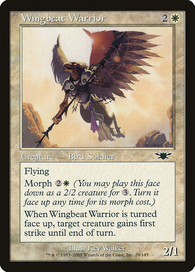 Wingbeat Warrior [Legions] | Game Master's Emporium (The New GME)
