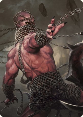 Chain Devil Art Card [Commander Legends: Battle for Baldur's Gate Art Series] | Game Master's Emporium (The New GME)