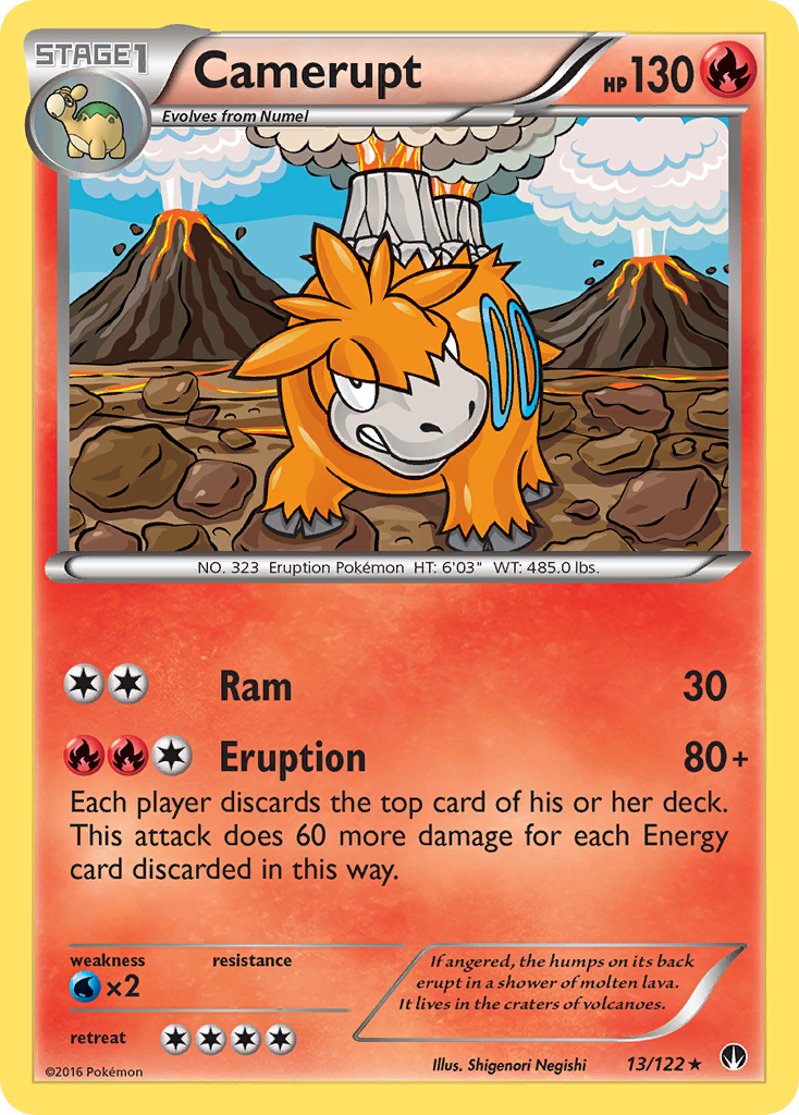 Camerupt (13/122) [XY: BREAKpoint] | Game Master's Emporium (The New GME)