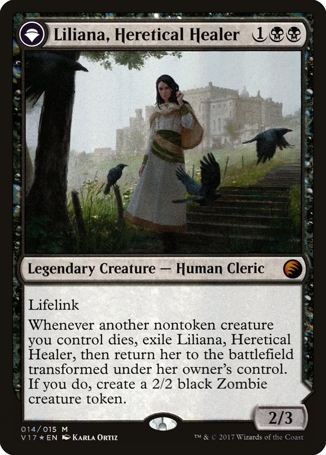 Liliana, Heretical Healer // Liliana, Defiant Necromancer [From the Vault: Transform] | Game Master's Emporium (The New GME)